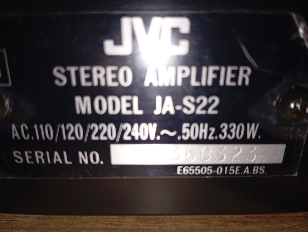 Усилитель JVC JA S 22,