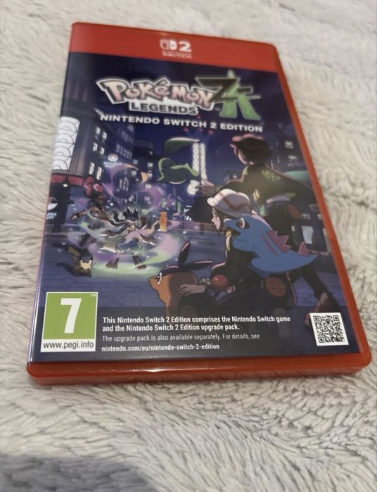 Pokemon Legends ZA (Z A figurka) z figurką Nintendo Switch 2 jak NOWA