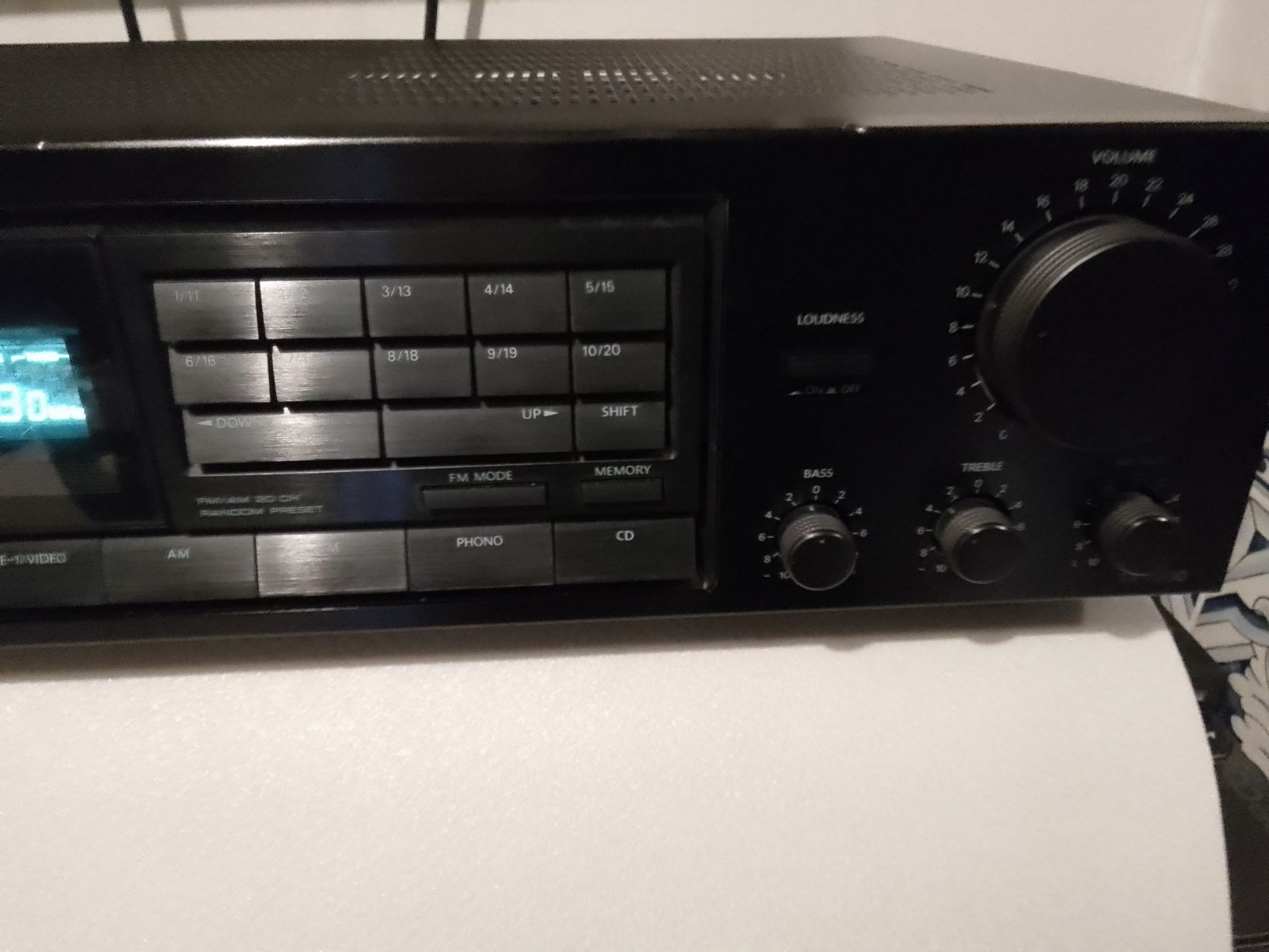 Amplificador Onkyo com Rádio, Mod. TX 7600 made in Japan