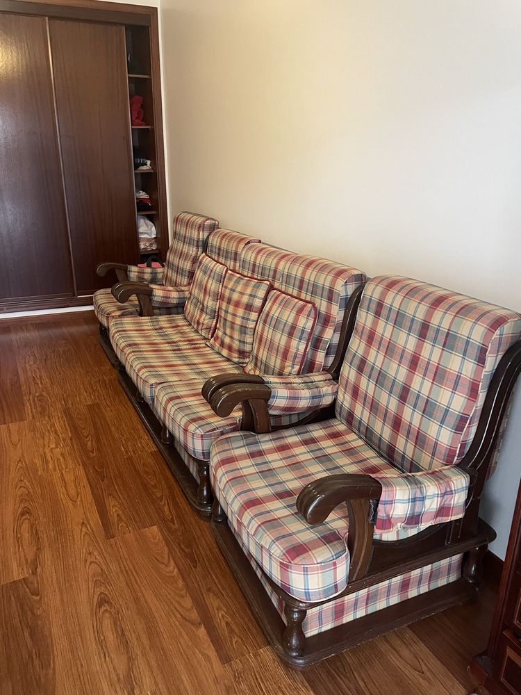 Conjunto de 3 sofás