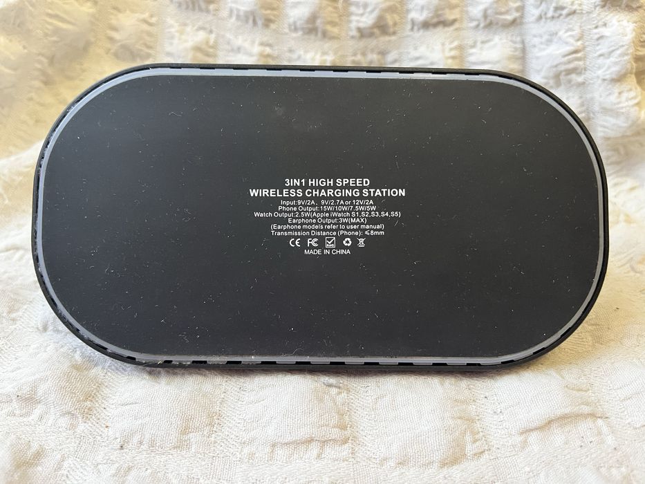 Підставка-зарядка магнітна бездротова для iphone та apple watch