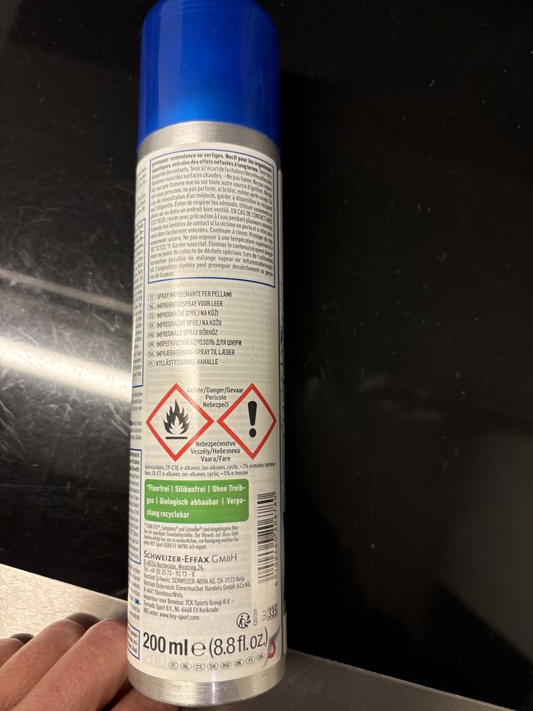 HEY sport impregnat do skóry spray sprey leder  impra