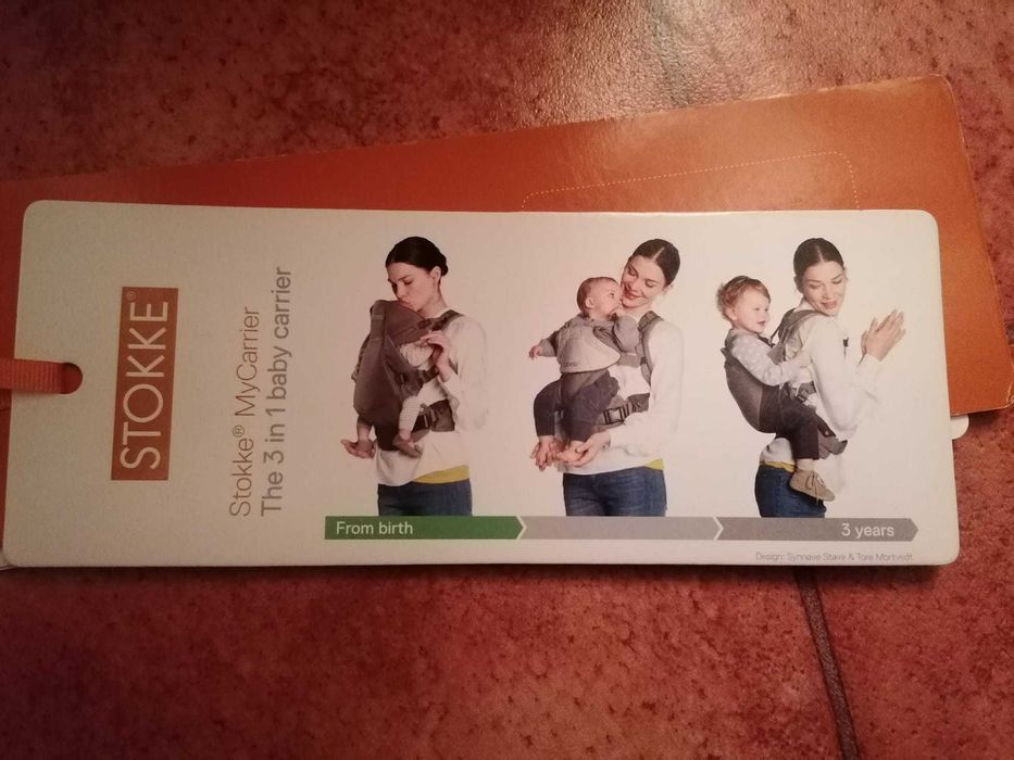 Marsúpio Stokke Mycarrier 3 em 1