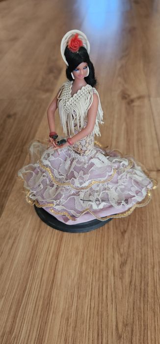 Lalka hiszpanka dla  kolekcjonera flamenco  tancerka PRL super okazja
