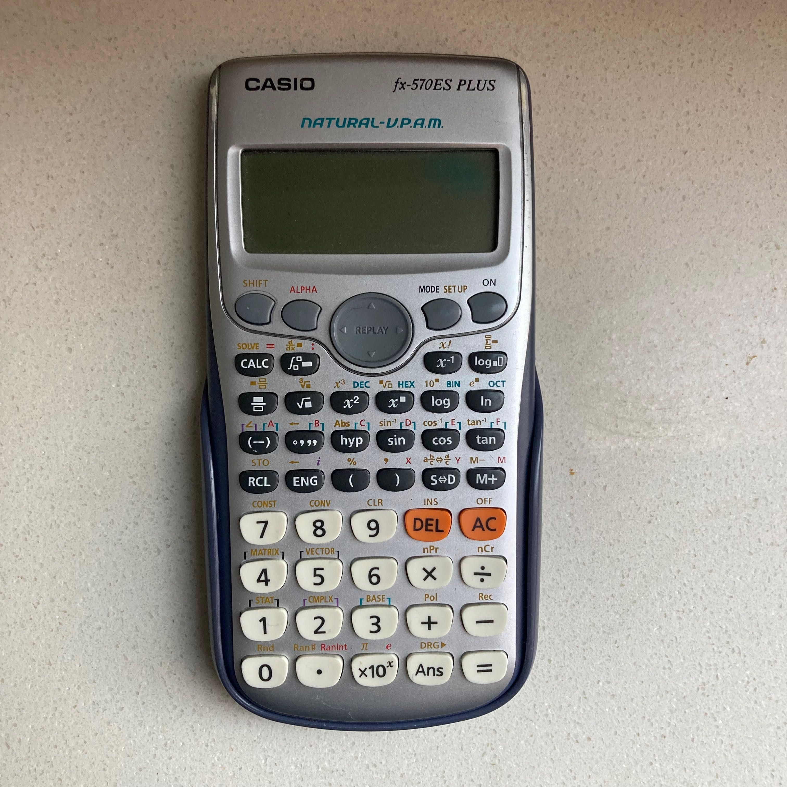 Calculadora científica fx-570es plus