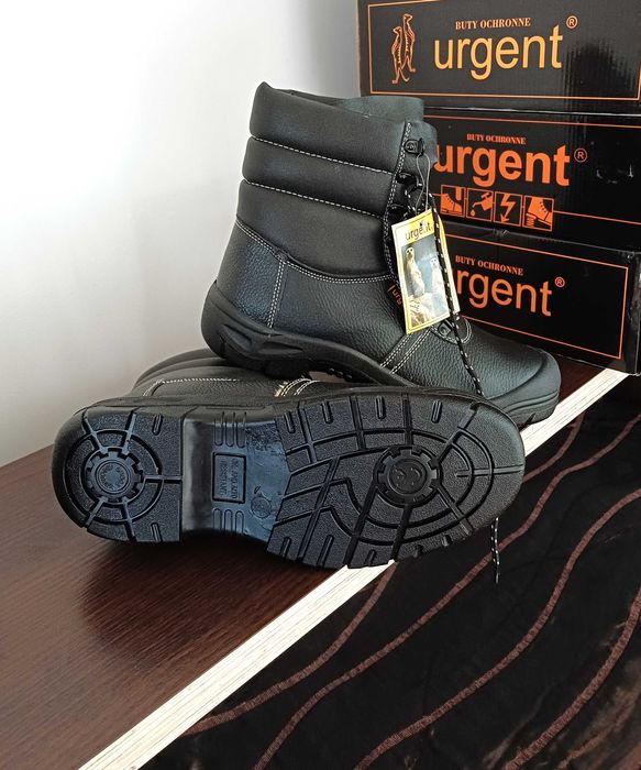 Buty robocze/ochronne- Zimowe URGENT rozm.44 -certyfikat, NOWE