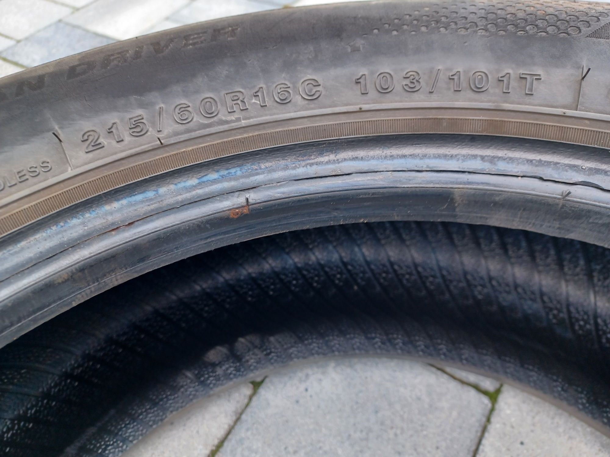 215/60 r16C 103/101T opony  wielosezonowe