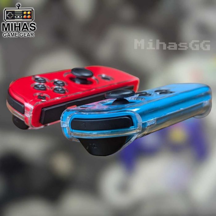Чохол для Switch v1, v2 / OLED - Прозорий бампер захист корпусу