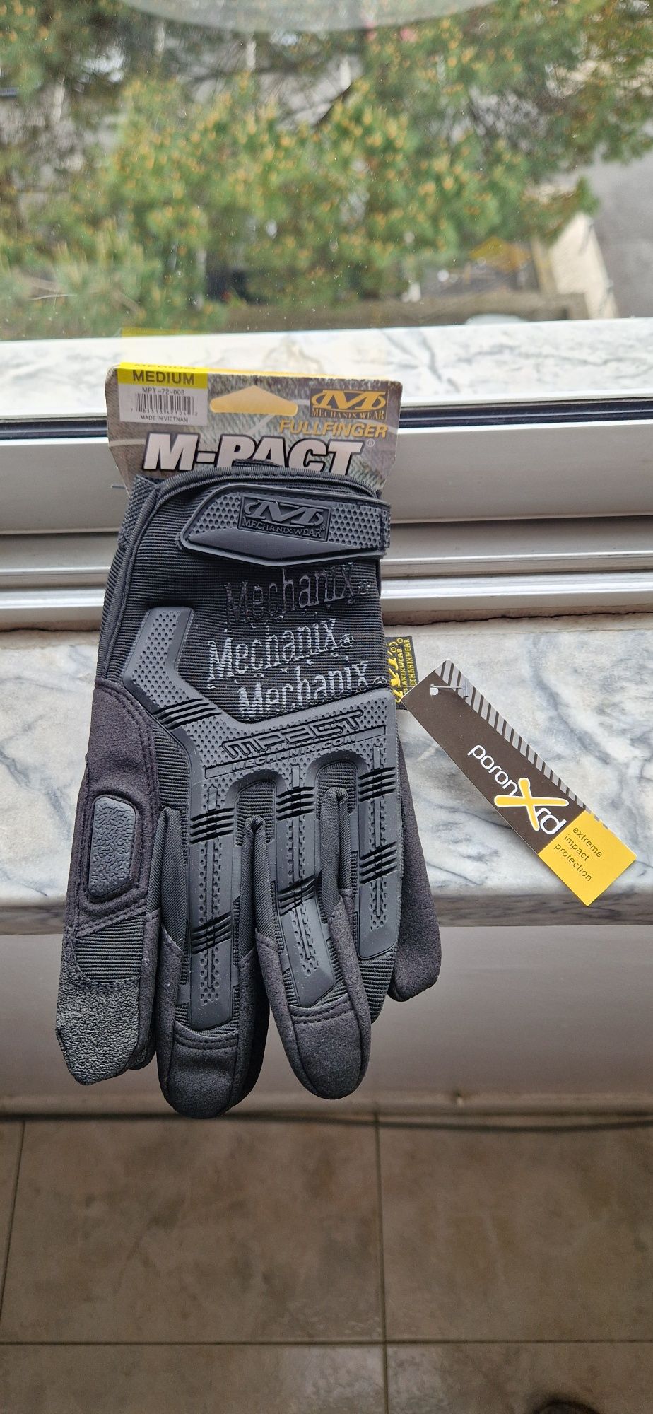 Luvas Mechanix Pretas "M" Novas