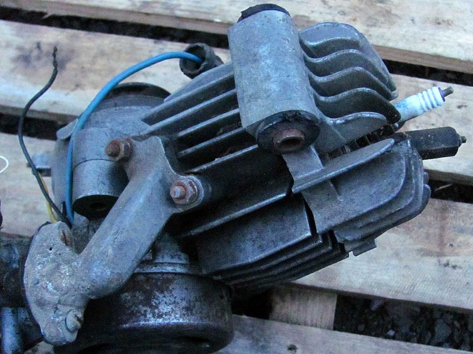 Silnik Moped ZUNDAPP - 50 - Sprawny na chodzie - Model 444 - 1978 rok