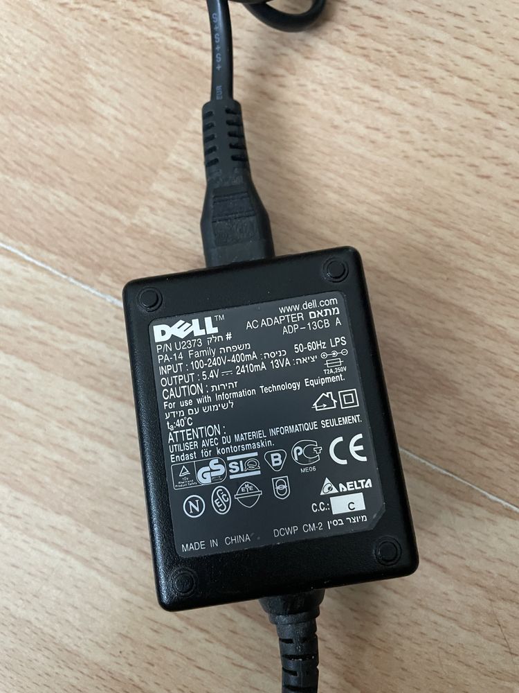 Sprawny Zasilacz Palmtop Dell PA-14 5.4V 2410mA ADP-13CB A