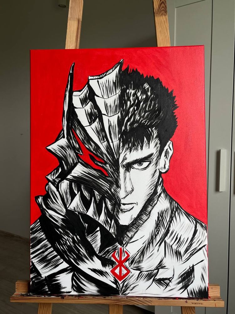 Продаю нову картину, персонаж Berserk