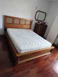 Cama completa + Colchão + Estrado