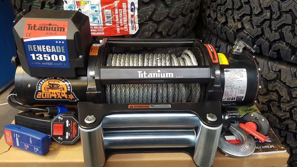 Wyciągarka płyta montażowa gw.f.vat off road pojazdy specjalne ATM4X4