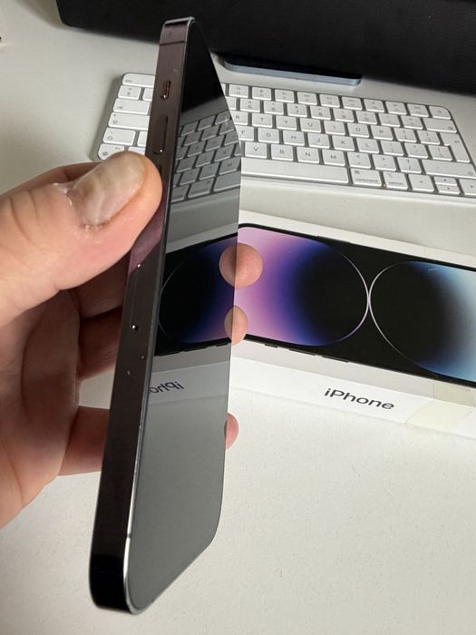 iPhone 14 Pro 128gb Deep Purple Idealny Oryginlana Bateria 97%