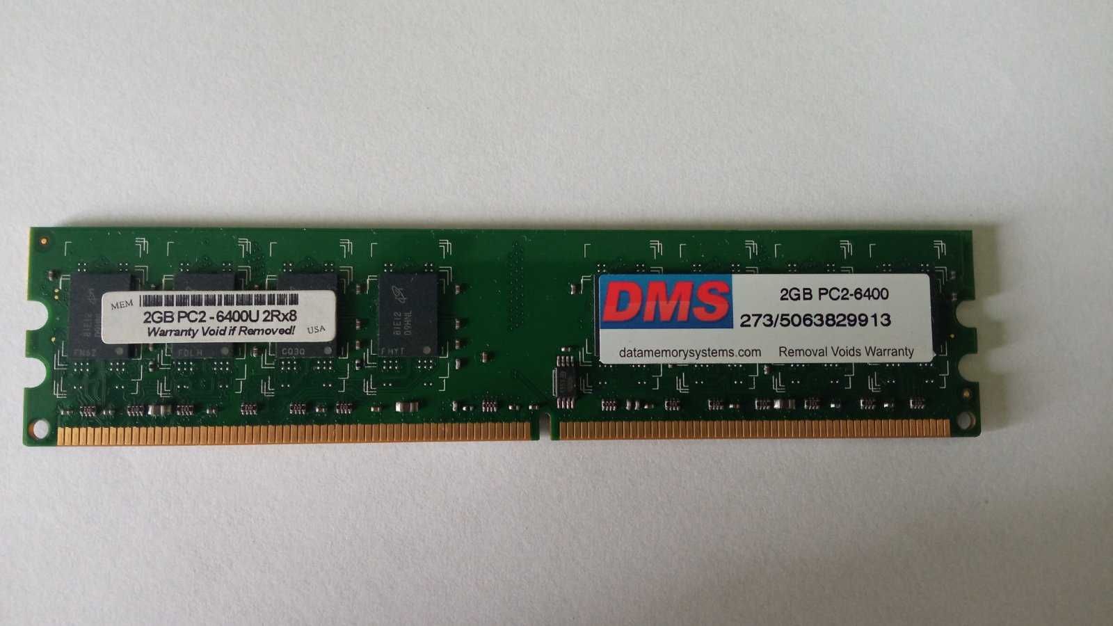 2Gb DDR2 DMS PC2-6400