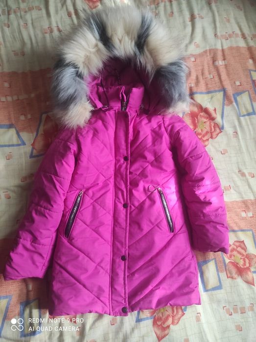 Зимова куртка 128 розмір