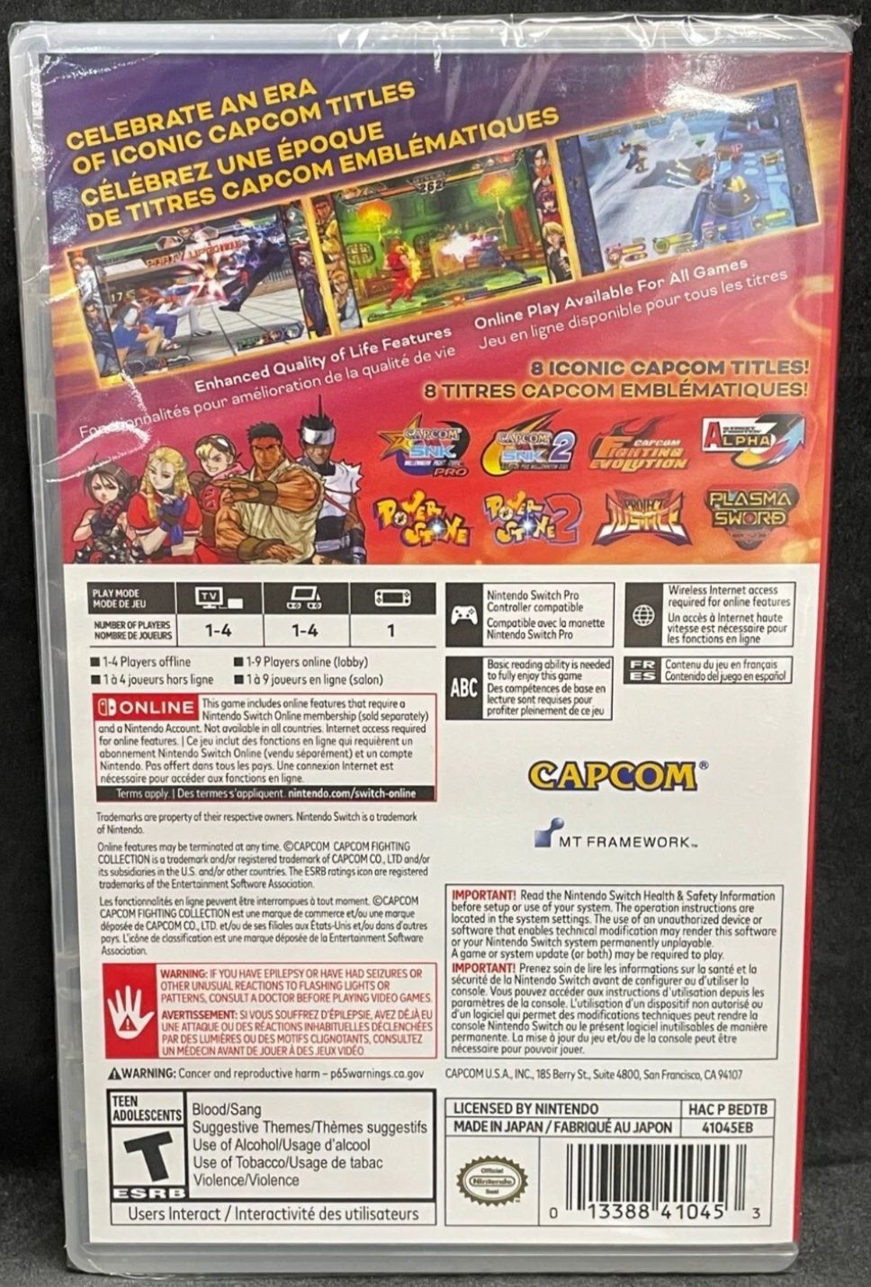 Capcom Fighting Collection 2 Nintendo Switch