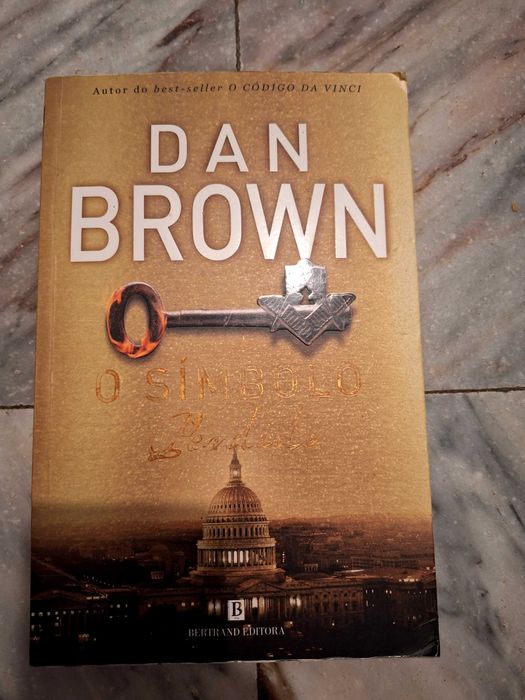 Livro o Símbolo Perdido de Daw Brown