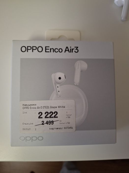 Бездротові навушники OPPO Enco Air 33