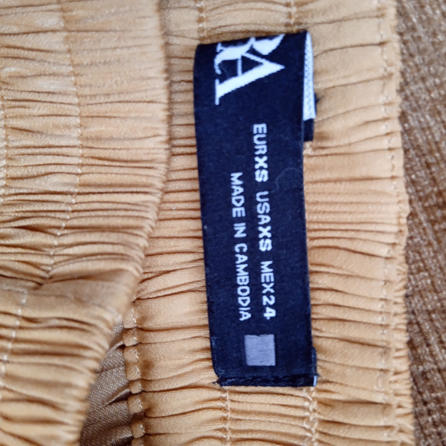 Zara eleganckie szerokie spódnico-spodnie r S/M