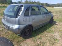 Opel corsa c  sanki przód, belka tył,licznik, radio