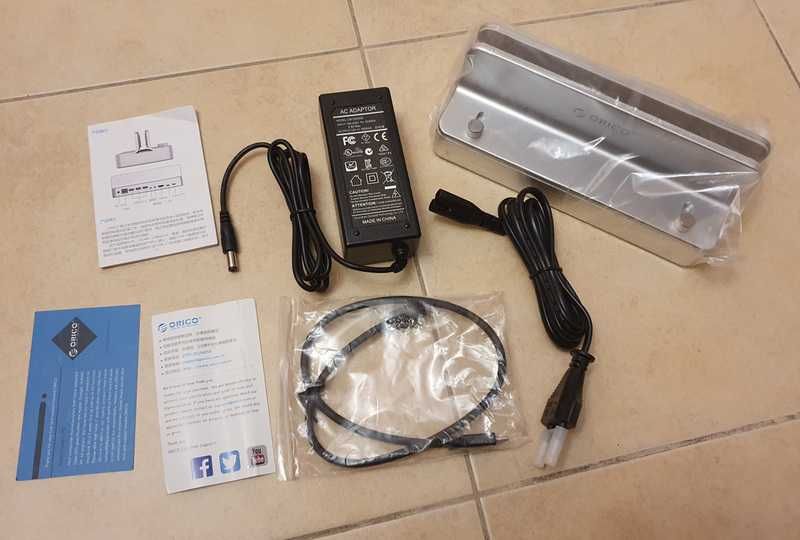 Док станція ORICO 9 in 1 алюміній HDMI RJ45 USB MacBook