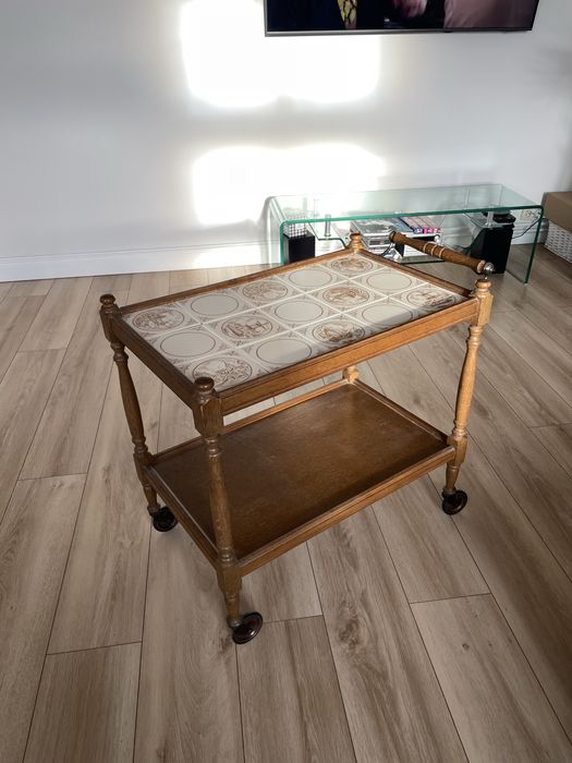 wózek do serwowania vintage