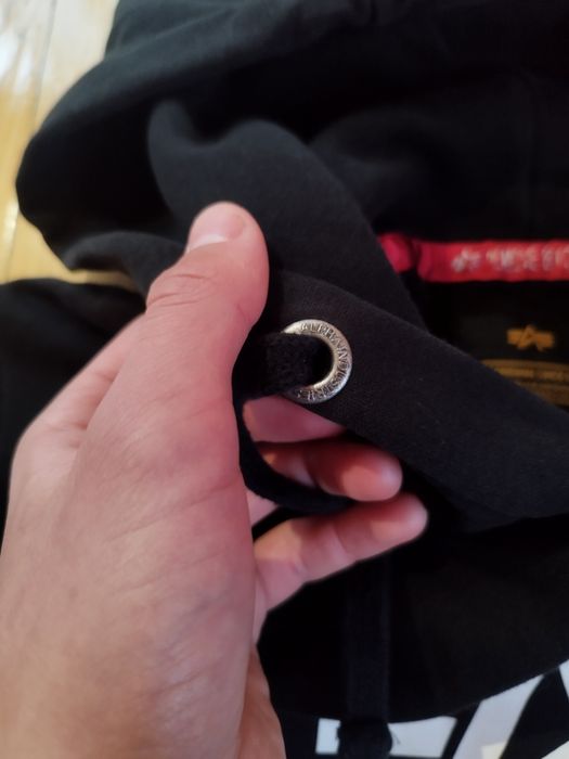 Худі Alpha Industries Big logoo НОВА альфа legit