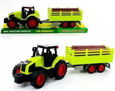 Traktor z przyczepą. TOYS Paweł Wojda