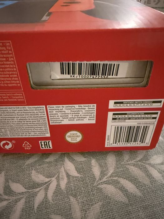 Nitendo switch com 3 jogos