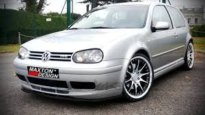 VW GOLF IV 4 JUBILEUSZ - Dokladka przednia przod tuning