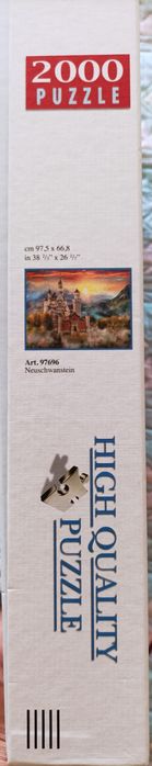 Puzzle de 2000 peças da Clementoni