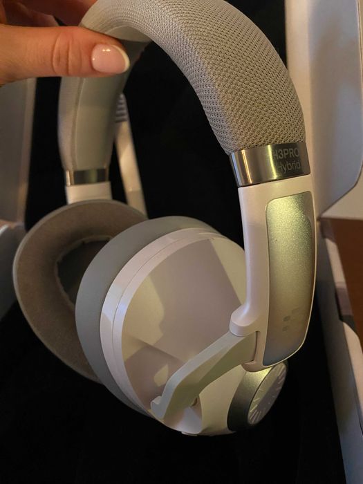 Słuchawki Sennheiser EPOS H3 Pro Hybrid Białe - stan idealny