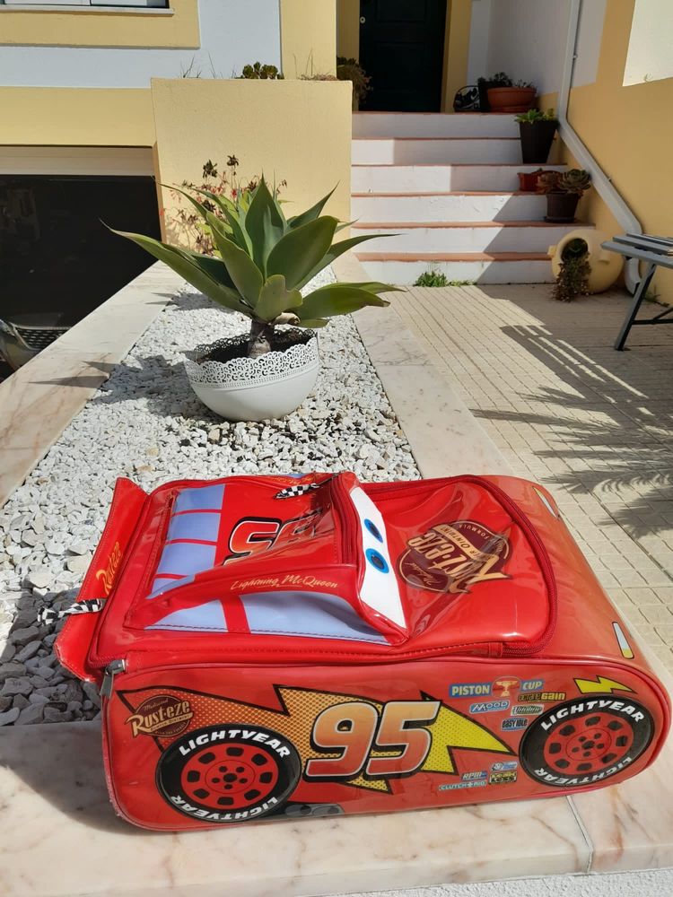 Mala de viagem Faisca McQueen