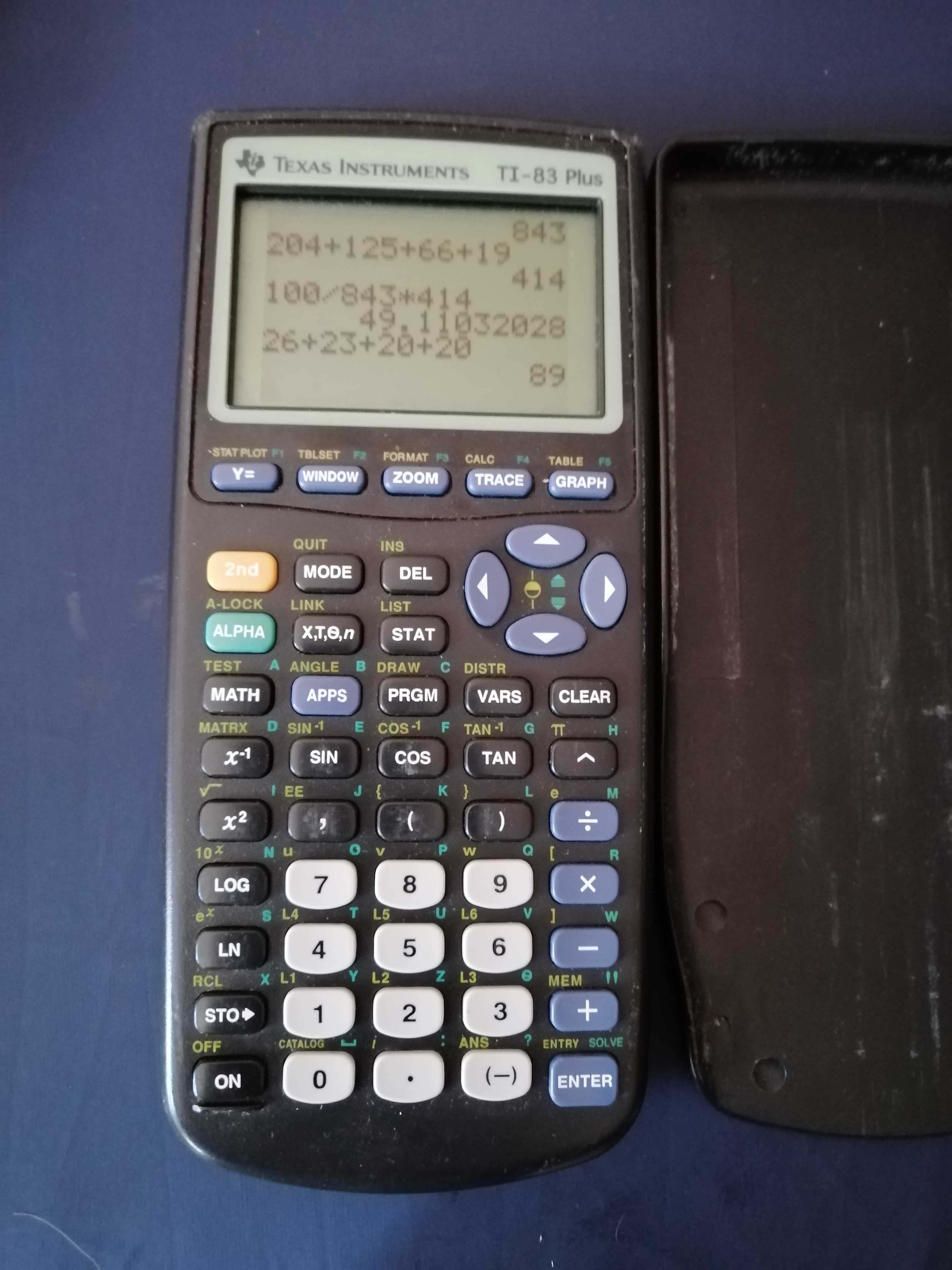 Kalkulator graficzny Texas Instruments TI-85 Plus studia, szkola ,prac