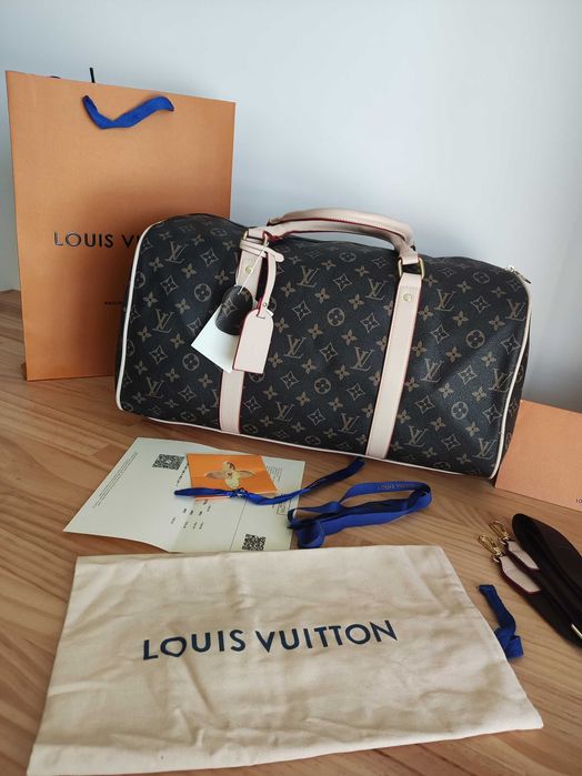 Louis Vuitton Torba podróżna, na siłownię, weekendowa, skóra 110910