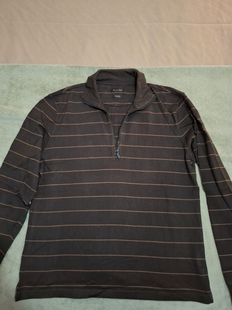 Camisola Massimo Dutti com fecho, tamanho L, para Homem