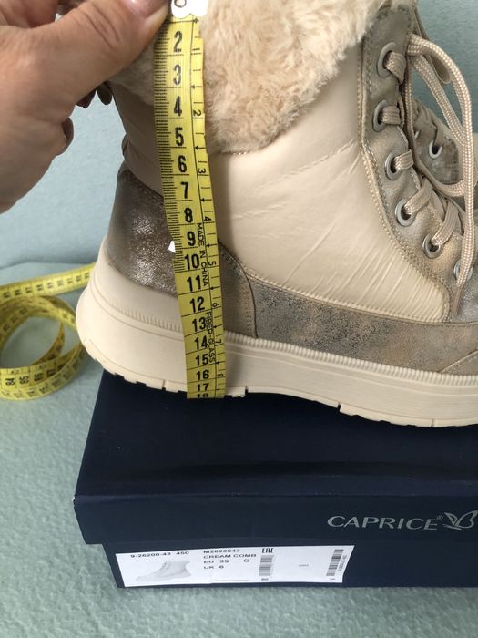 Черевики жіночі зимові Caprice,ботинки зимние женские, полусапожки