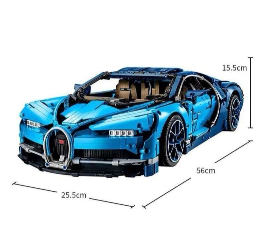 Nowe Klocki Bugatti Chiron Technic na wzór 42083 (nie Lego)