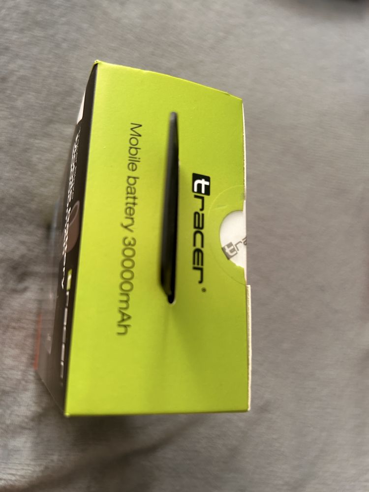 Powerbank Tracer Blaze, 30000 mAh, 65 W, czarny Gwarancja