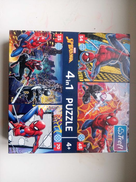 Puzzle spiderman 4+