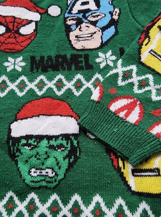 Sweterek świąteczny Marvel