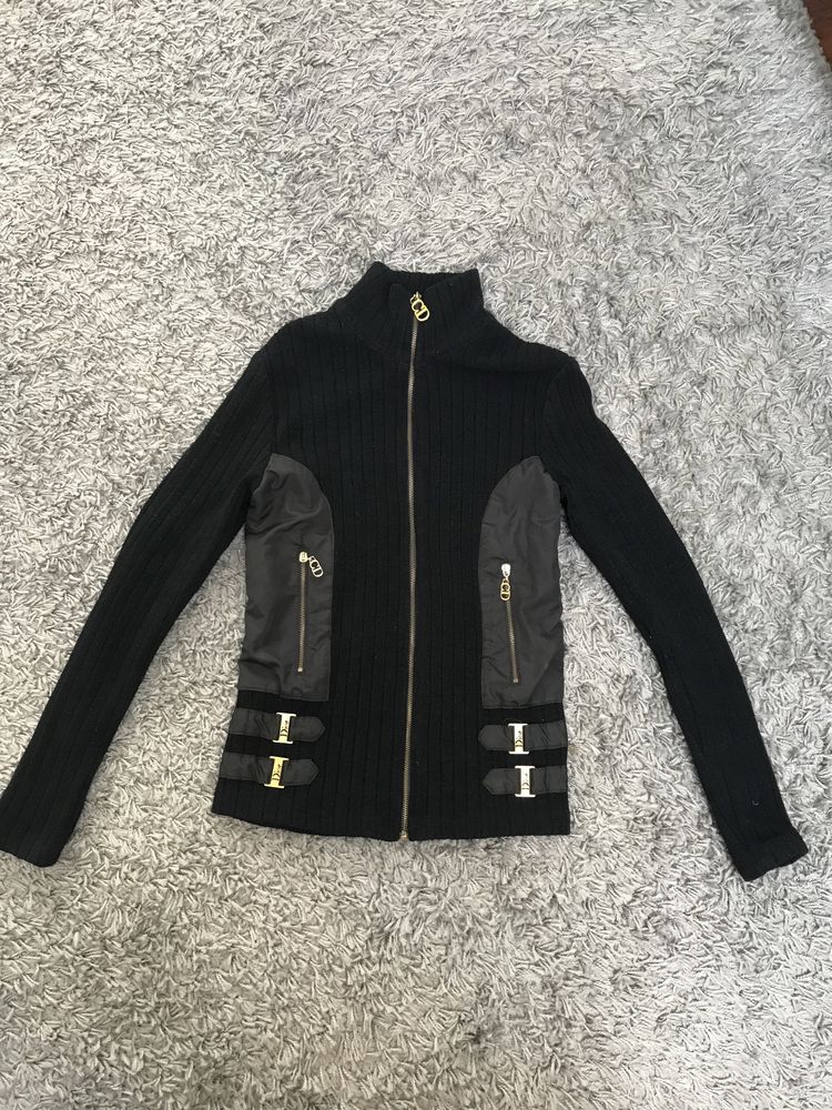 Czarny sweter Christian Dior S 36