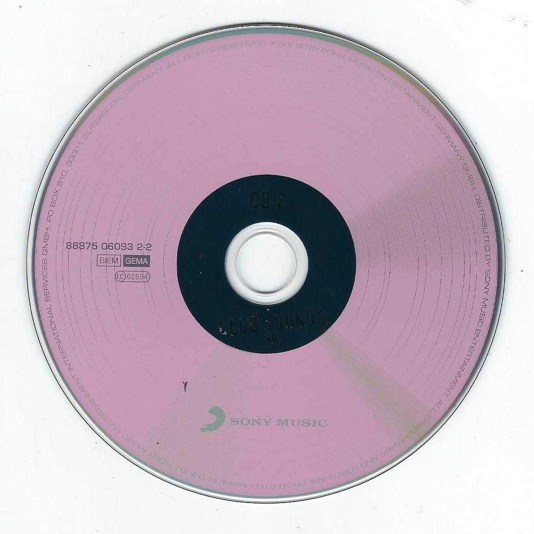 3 CD - Club Sounds 90's (2015) (Sony Music) (Digipak)