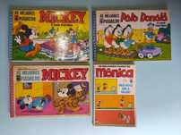 As Melhores Piadas do Mickey , Pato Donald , Mônica (4 livros)