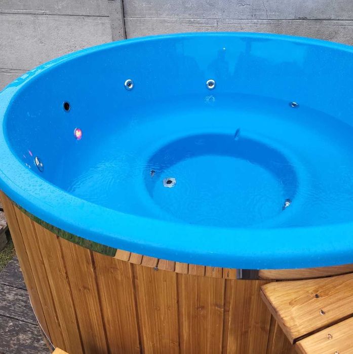 Balia ogrodowa Gorąca beczka Jacuzzi KOMPLETNA