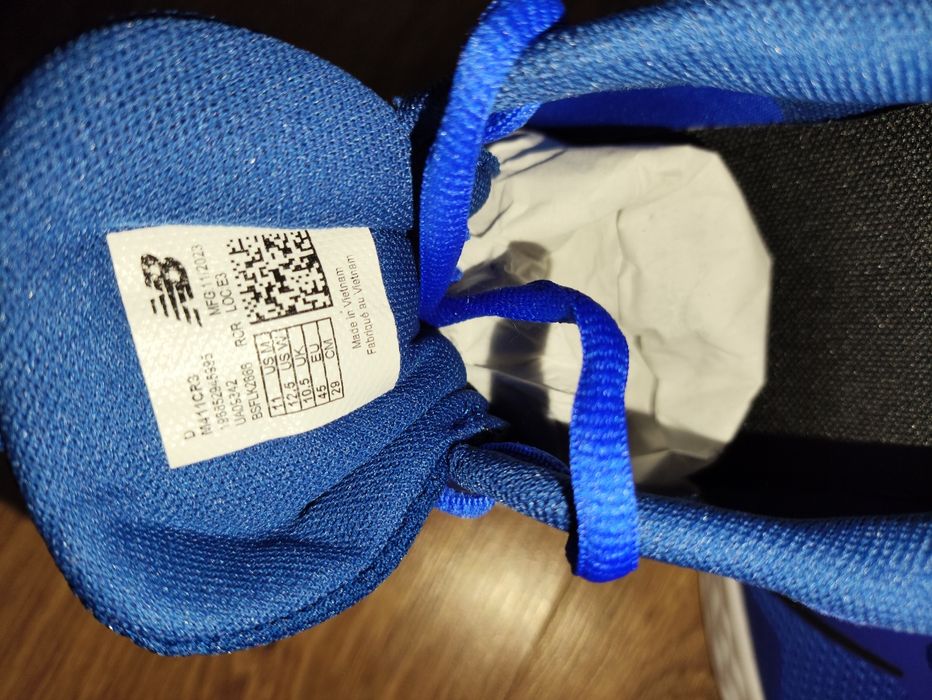 New balance m411cr3 кроссовки новые для  бега р-р 45 29 см