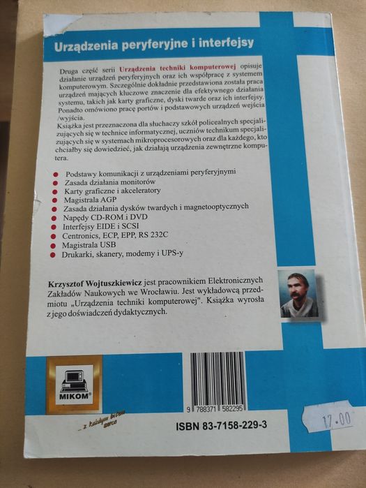 Urządzenia techniki komputerowej peryferyjne i interfejsy
