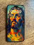 iPhone 15 Plus, 128 GB, czarny, e-sim, bardzo zadbany